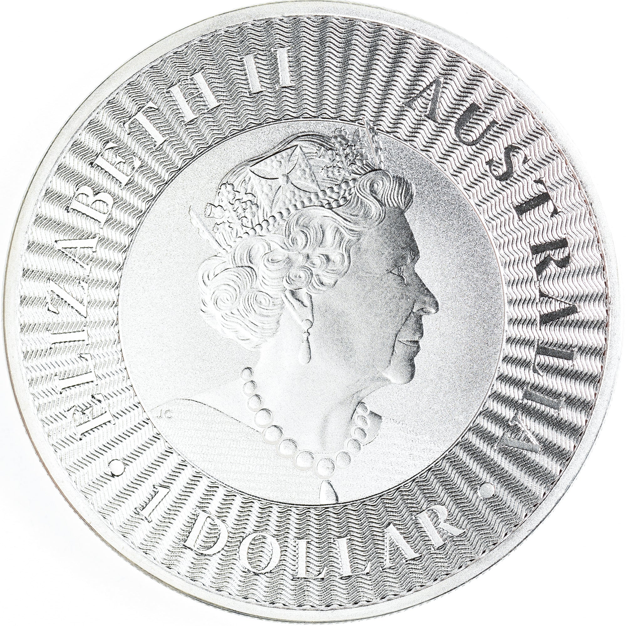 Moneta, Australia, Elizabeth II, Australian Kangaroo, 1 Dollar, 1 Oz, 2020