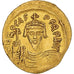 Phocas, Solidus, 602-610, Constantinople, Gold, EF(40-45), Sear:620