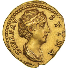 Diva Faustina I, Aureus, 141, Rome, Gold, AU(55-58), RIC:367