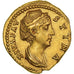 Diva Faustina I, Aureus, 141, Rome, Gold, AU(55-58), RIC:367