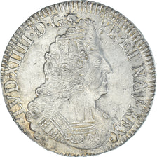 France, Louis XIV, 1/2 Ecu aux palmes, 1693, Reims, réformé, Argent, SUP