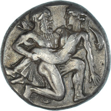 Islands off Thrace, Stater, ca. 435-411 BC, Thasos, Argento, NGC, Ch XF 5/5-2/5