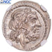Victoriatus, 211-208 BC, Luceria, Plata, NGC, Ch MS, Crawford:95/1b