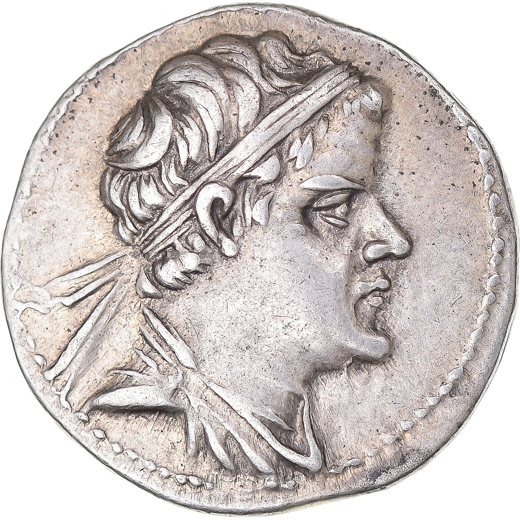 Koninkrijk Bactriane, Eukratides I, Drachm, 170-145 BC, Zilver, ZF+, HGC:12-135