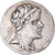 Royaume de Bactriane, Eucratide Ier, Drachme, 170-145 BC, Argent, TTB+