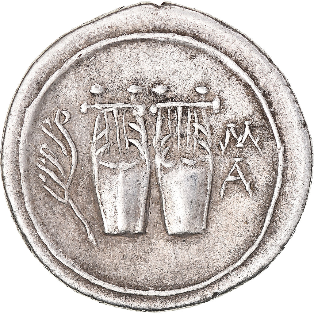 Moneda, Lycia, Augustus, Drachm, 27-20 BC, Masikytes, MBC+, Plata, RPC:I-3309c