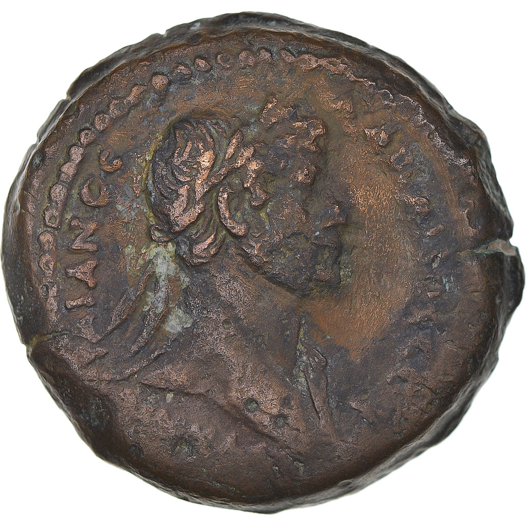 Coin, Egypt, Hadrian, Æ Drachm, 118-119, Alexandria, VF(30-35), Bronze