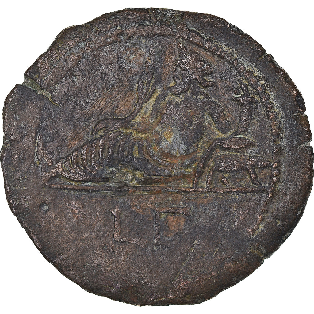 Coin, Egypt, Hadrian, Æ Drachm, 118-119, Alexandria, VF(30-35), Bronze