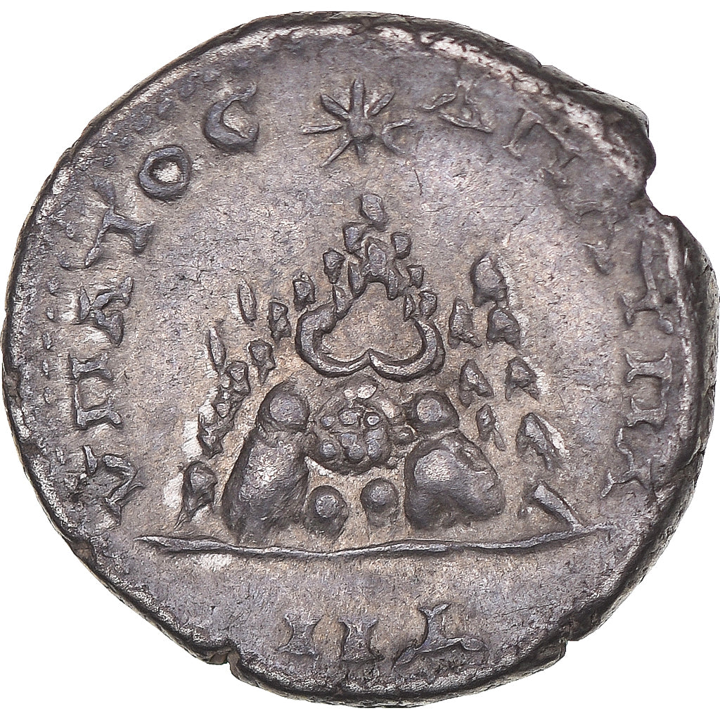 Moneda, Cappadocia, Commodus, Didrachm, 183-185, Caesarea, MBC+, Plata, RPC:IV.3