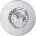 Frankreich, 1 Franc, Graziani, 1943, Algiers, Épreuve du graveur, Aluminium