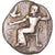 Arkadia, Hemidrachm, ca. 465-460 BC, Tegea, Silver, VF(20-25)