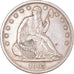 United States, Half Dollar, Seated Liberty, 1865, San Francisco, Silver