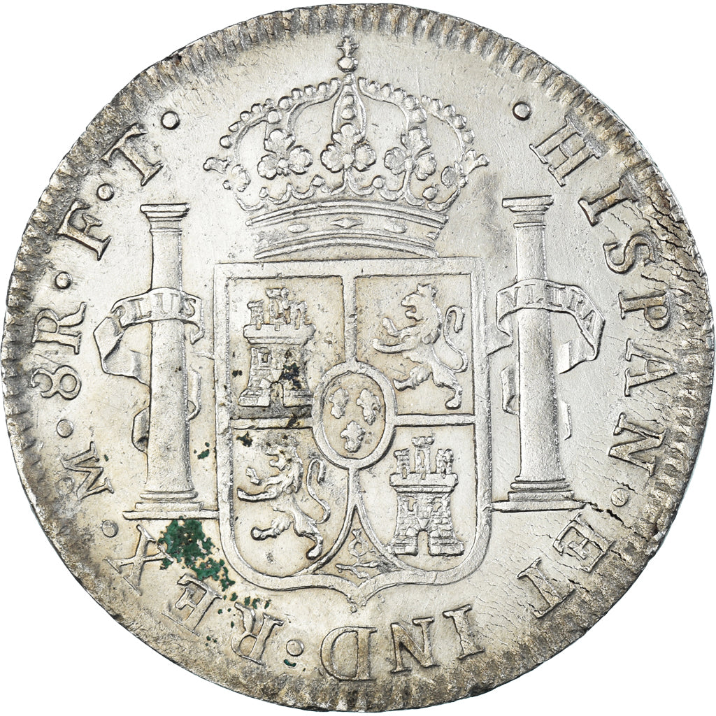 Munten, Spanje, Charles IV, 8 Reales, 1803, Mexico, FT, PR, Zilver, KM:109