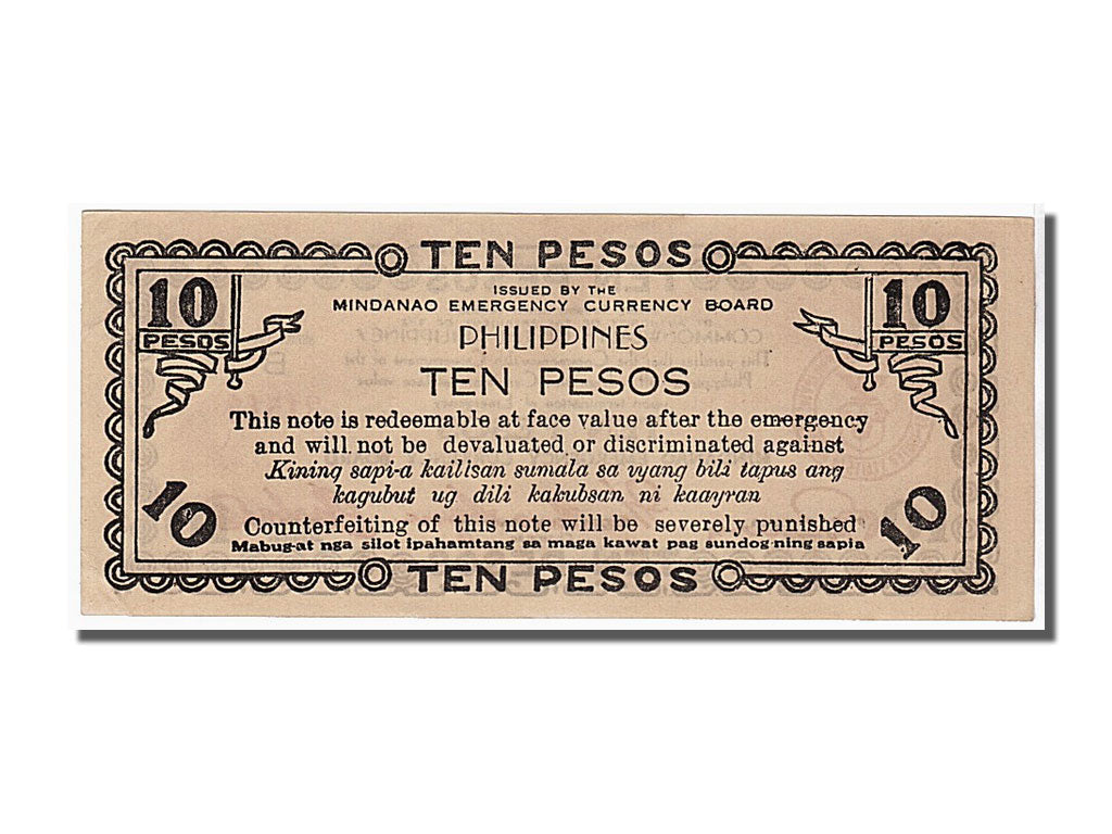 Banknote, Philippines, 10 Pesos, 1944, KM:S518a, UNC(65-70)