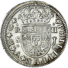 Moneta, Spagna, Philip V, 2 Reales, 1724, Seville, BB+, Argento, KM:307