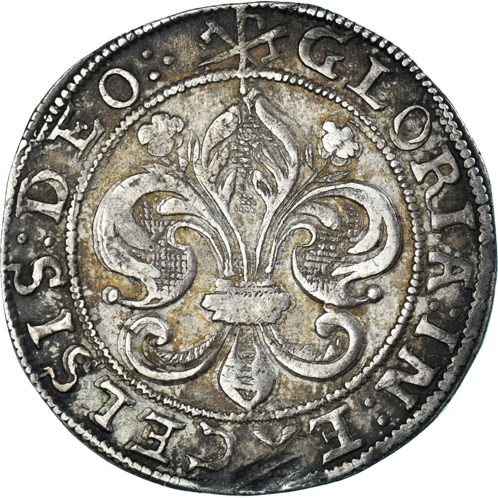 Monnaie, ville imp. libre de Strasbourg, Dicken, ND (1613-1621), TTB, Argent