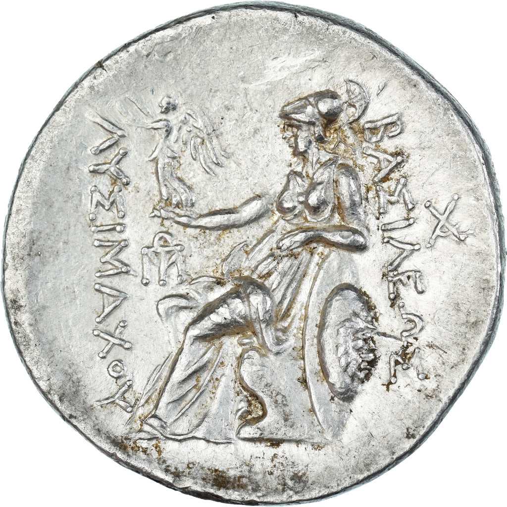 Trácia, Lysimachos, Tetradrachm, ca. 288/7-282/1, Amphipolis, Prata, NGC, Ch AU