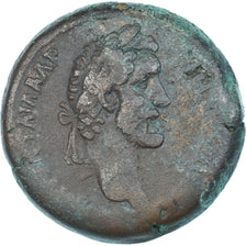 Egypt, Antoninus Pius, Drachm, 141-142, Alexandria, Bronze, VF(30-35)