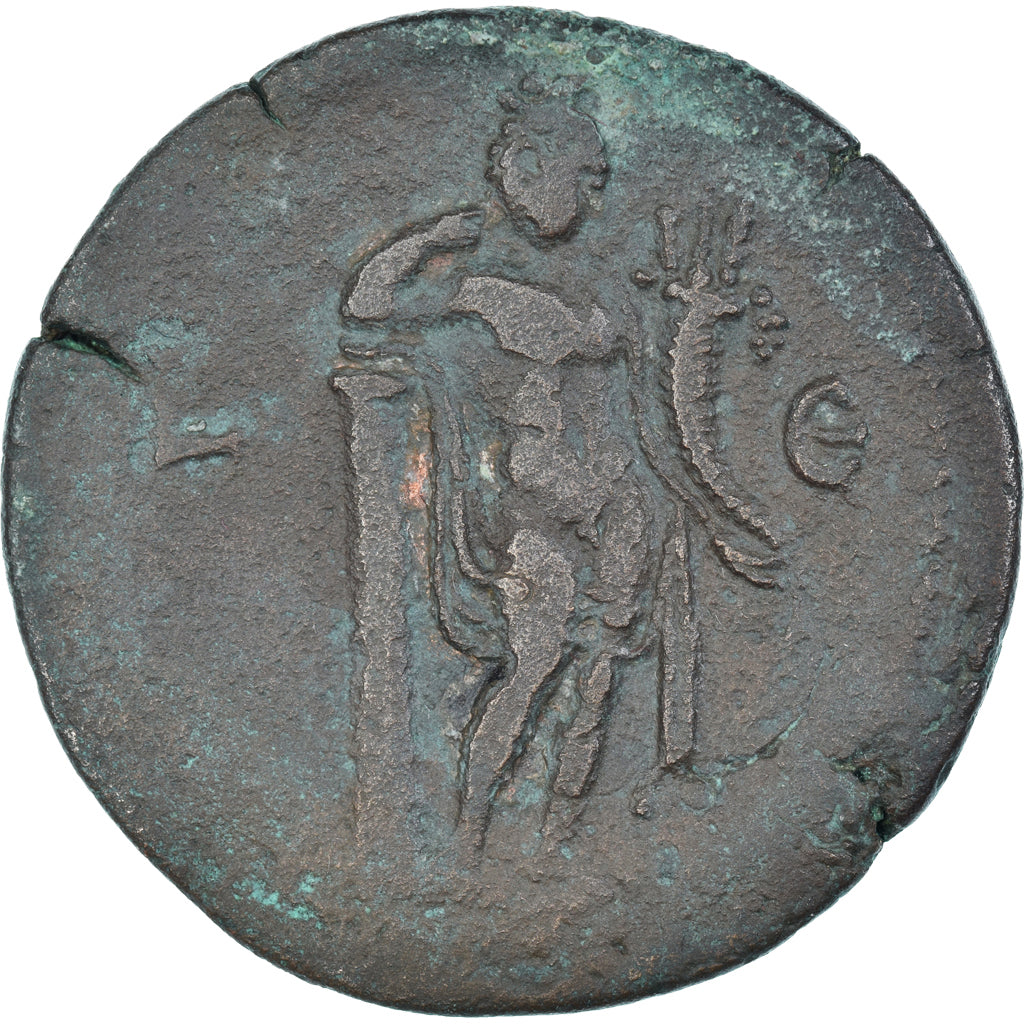 Egypt, Antonin le Pieux, Drachm, 141-142, Alexandria, Bronce, BC+, RPC:IV.4-446