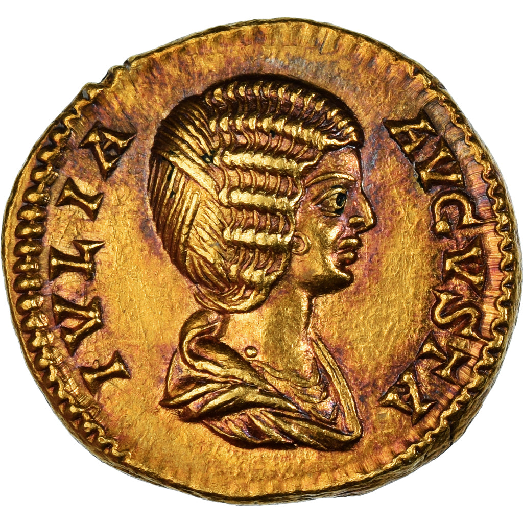 Septimius Severus & Julia Domna, Aureus, 200-201, Rome, Oro, FDC, Calicó:161a