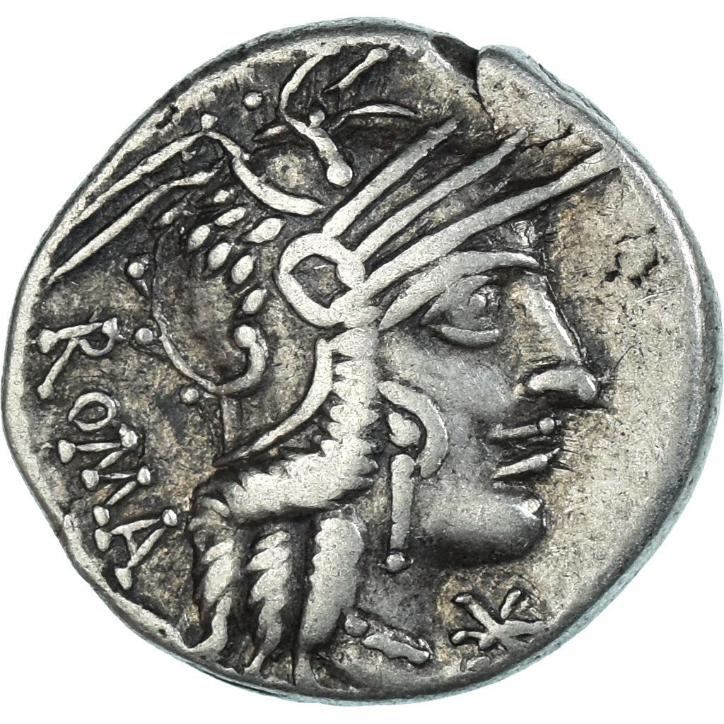 Caecilia, Fulvia, Calidia, Denarius, 117-116 BC, Rome, Silver, EF(40-45)