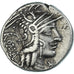 Caecilia, Fulvia, Calidia, Denarius, 117-116 BC, Rome, Silver, EF(40-45)