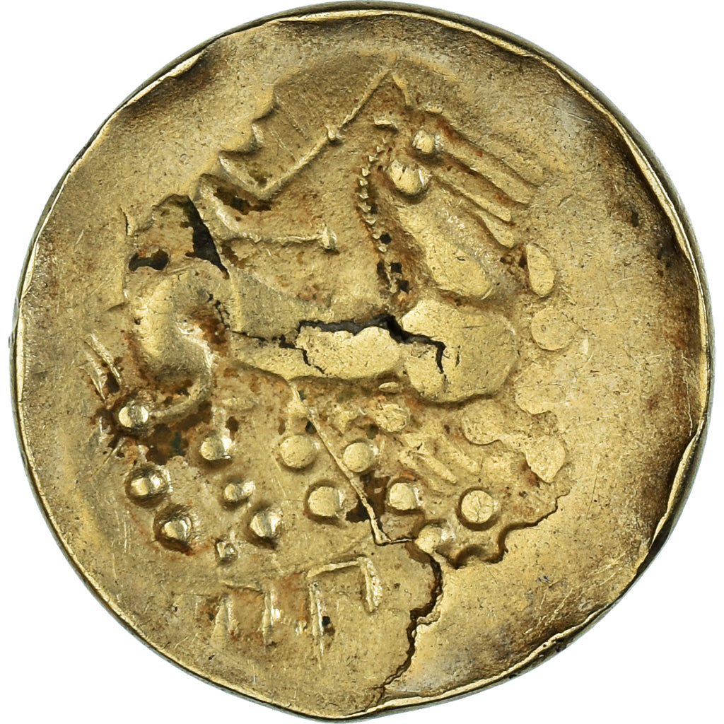 Tayac group - Gironde, Stater, 2nd century BC, Gold, SS, Delestrée:3618
