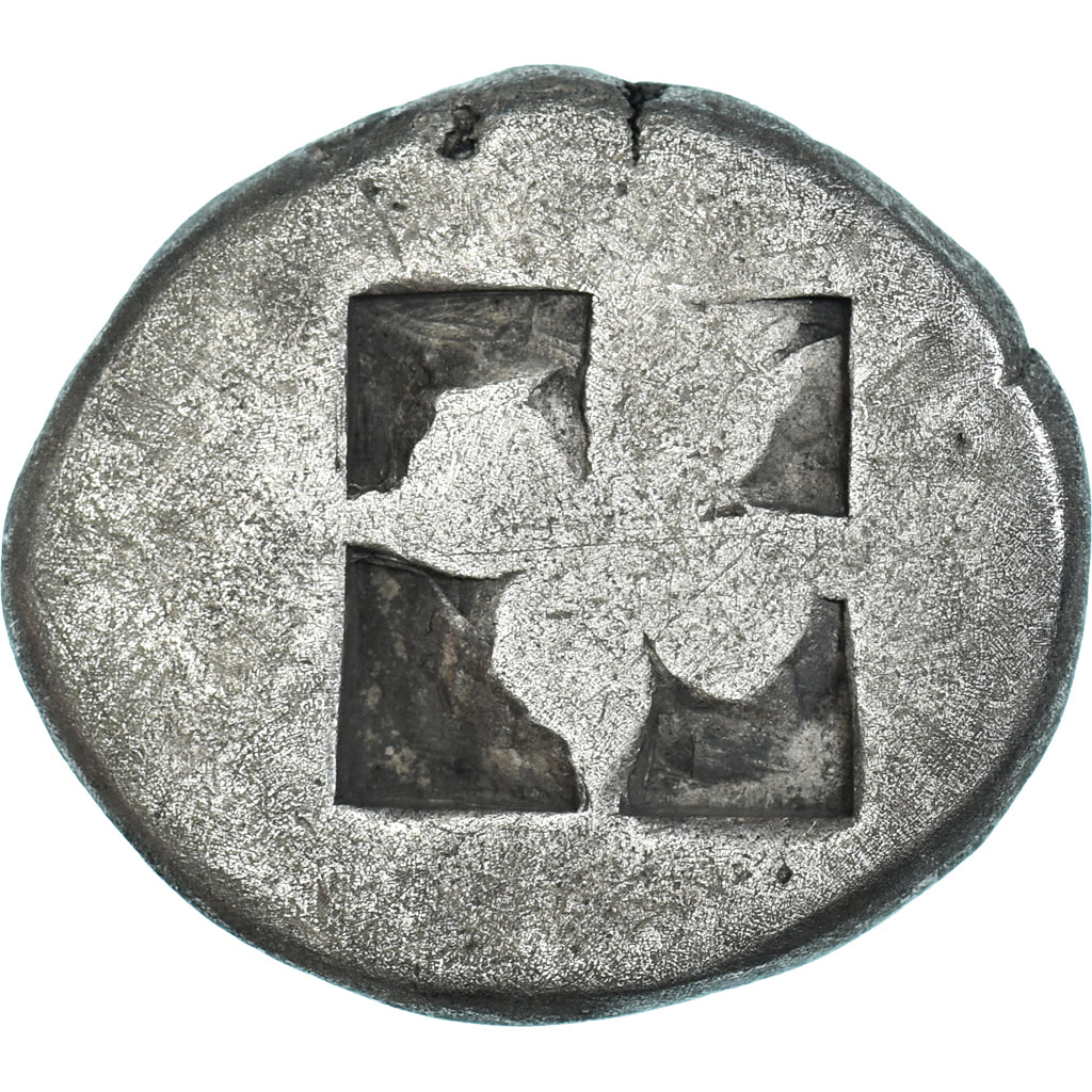 Munten, Islands off Thrace, Stater, 500-480 BC, Thasos, FR+, Zilver, HGC:6-331