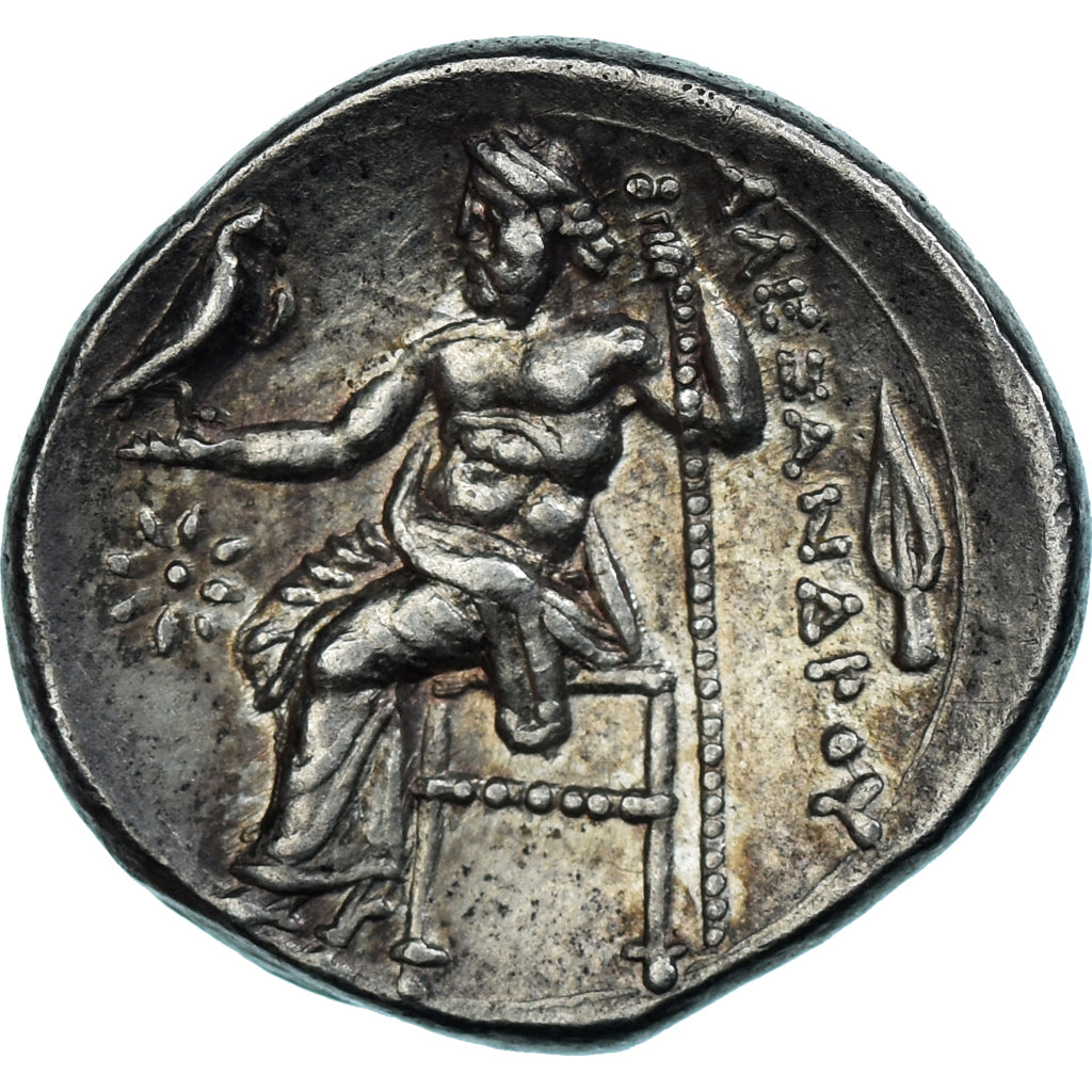 Monnaie, Royaume de Macedoine, Philippe III, Drachme, 323-317 BC, Colophon