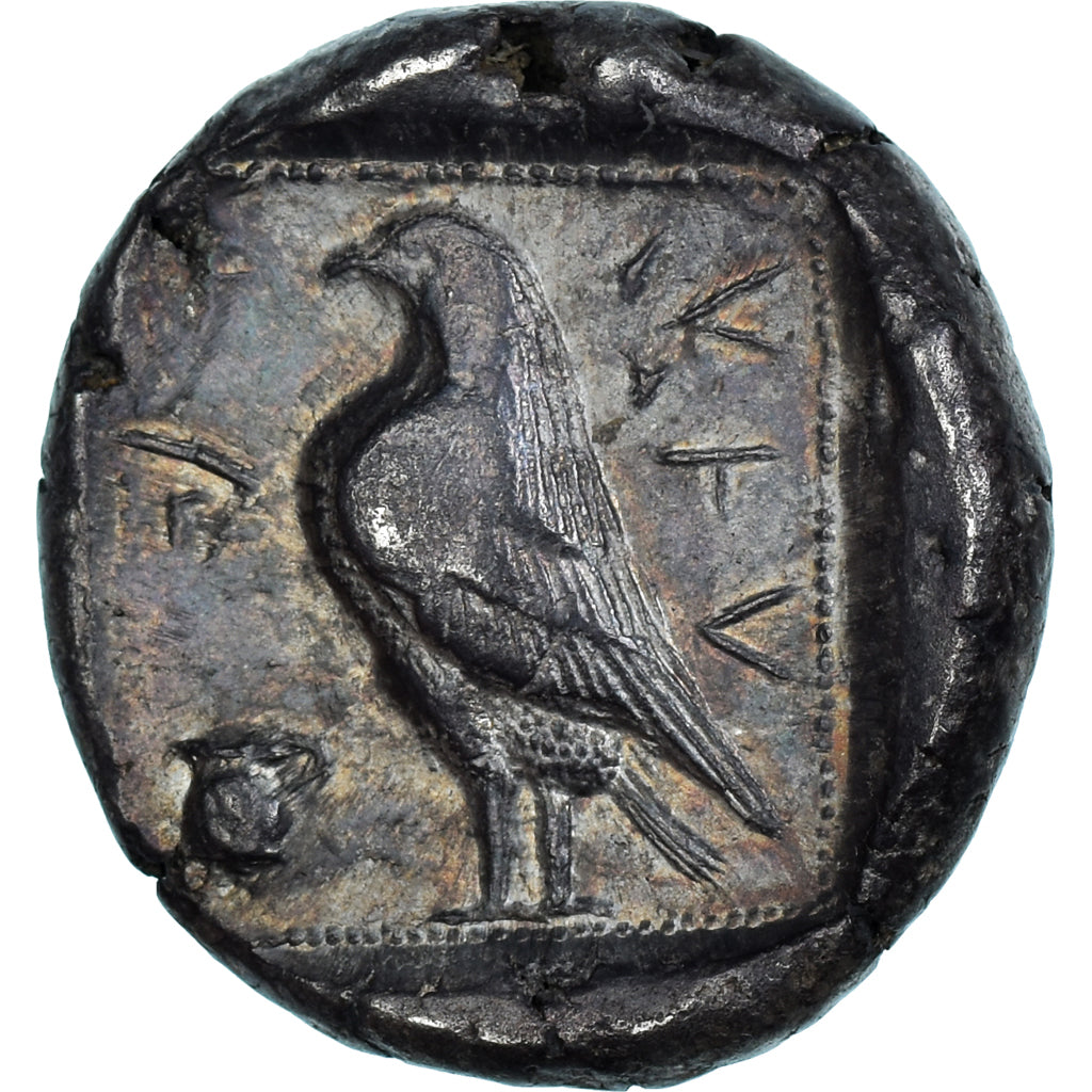 Cyprus, Stasandros, Stater, ca. 460-400 BC, Paphos, Argento, BB+