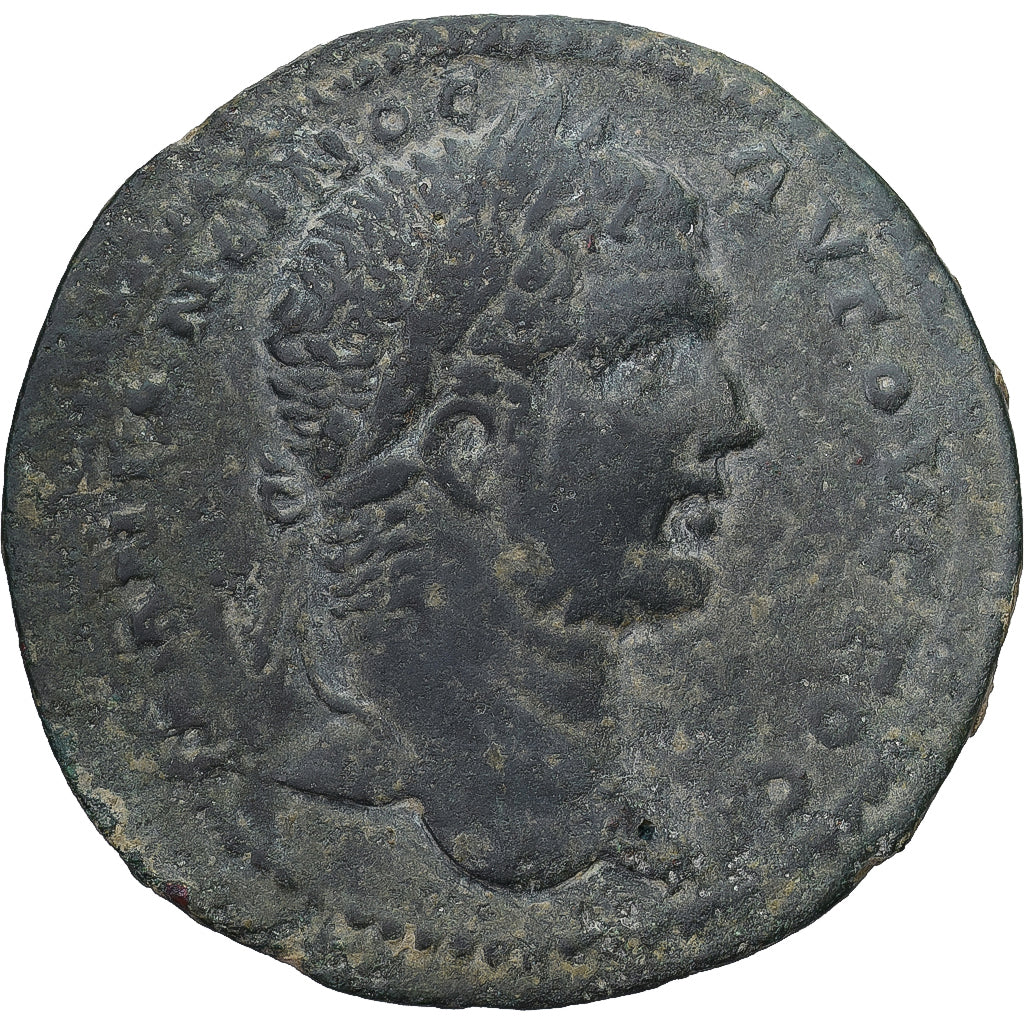 Chypre, Caracalla, Tetrassarion, 198-217, Koinon of Cyprus, Bronze, TTB