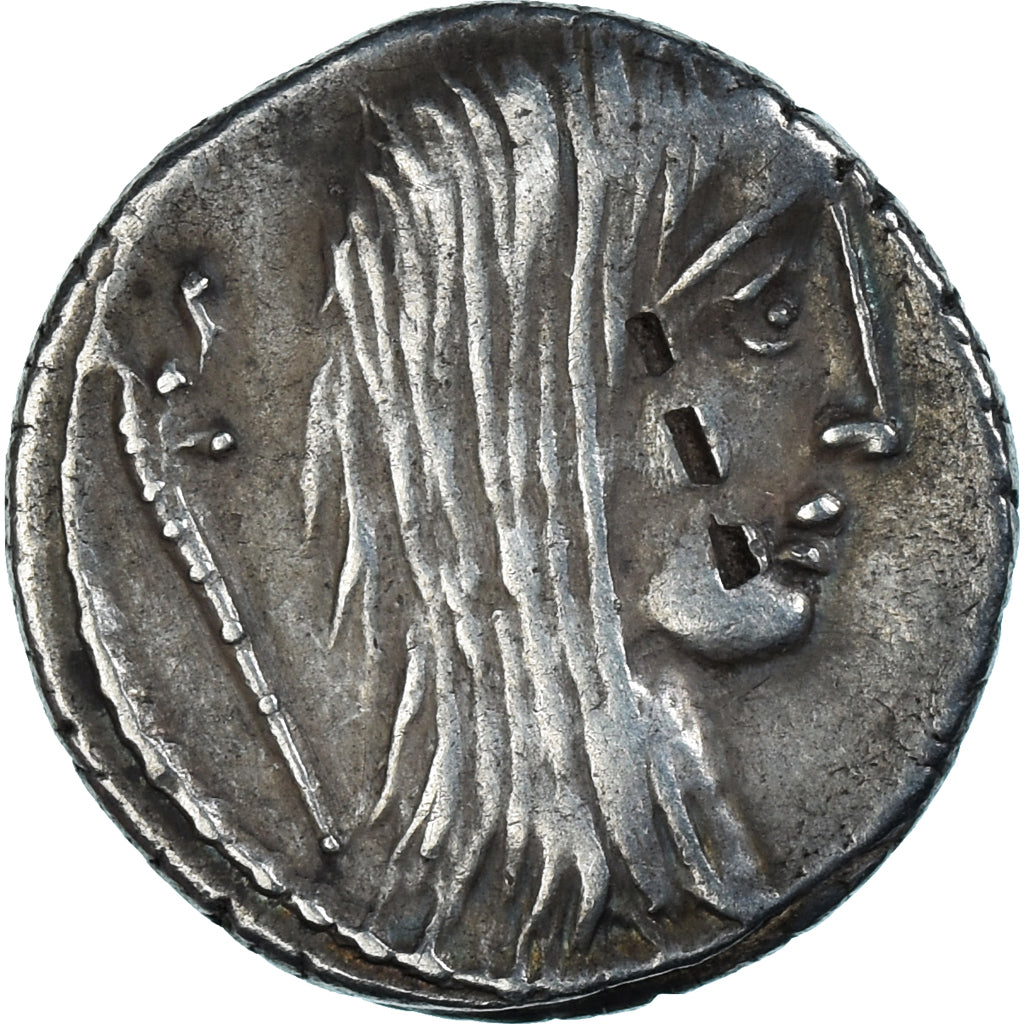 Hostilia, Denier, 48 BC, Rome, Argent, TTB, Crawford:448/3
