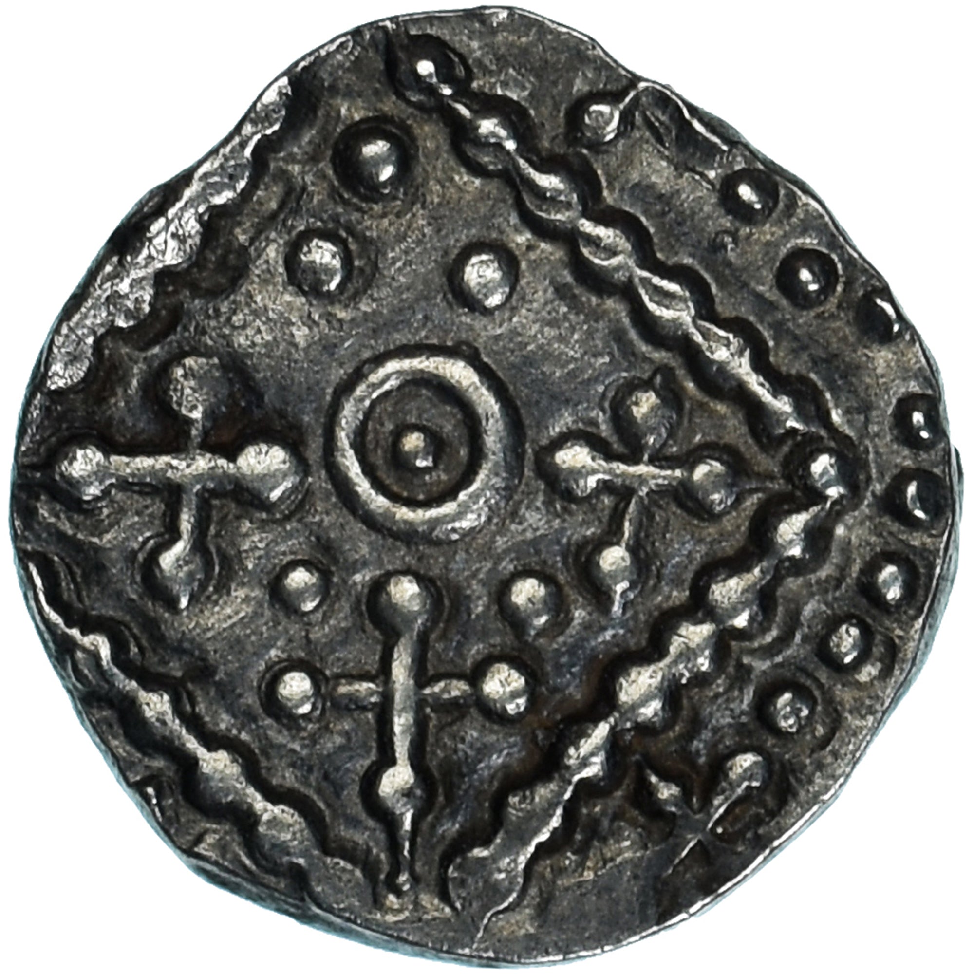 Monnaie, Grande-Bretagne, Anglo-Saxon, Sceat, ca. 710/5-720, Quentovic, TTB+