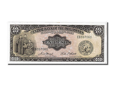 Banknote, Philippines, 10 Pesos, 1949, KM:136e, UNC(63)