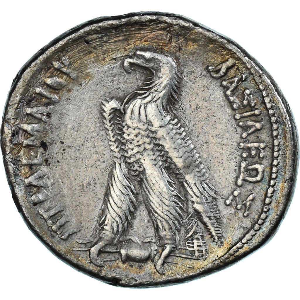 Coin, Egypt, Ptolemy VI, Tetradrachm, 180-170 BC, Alexandria, EF(40-45), Silver
