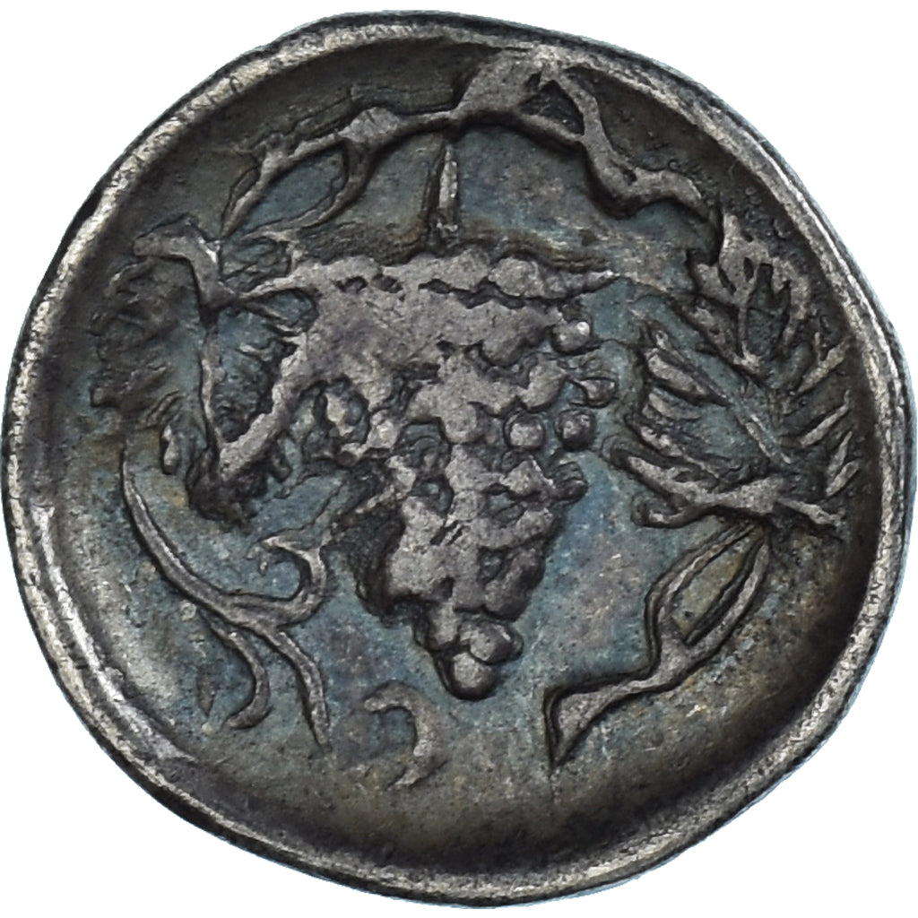 Coin, Sicily, Litra, ca. 415-403 BC, Naxos, EF(40-45), Silver, SNG-ANS:530