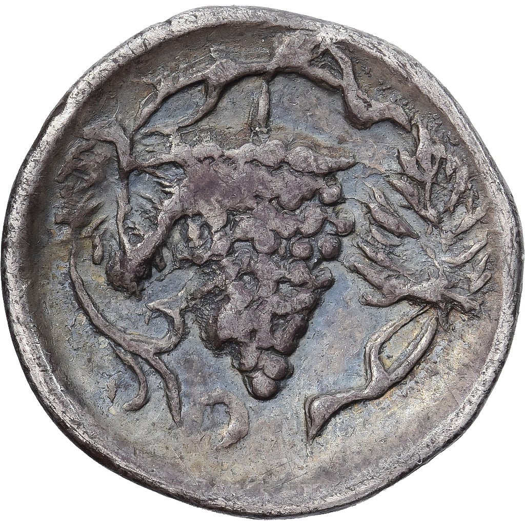 Coin, Sicily, Litra, ca. 415-403 BC, Naxos, EF(40-45), Silver, SNG-ANS:530