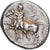 Thessaly, Drachm, ca. 420-400 BC, Larissa, Silver, AU(55-58), HGC:4-420