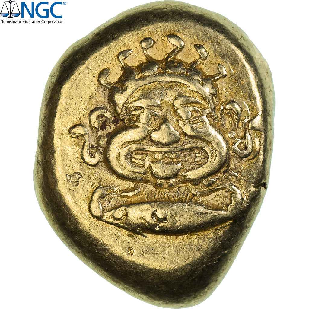 Mysia, Stater, c. 550-475 BC, Kyzikos, Elettro, NGC, Ch VF★ 5/5-3/5