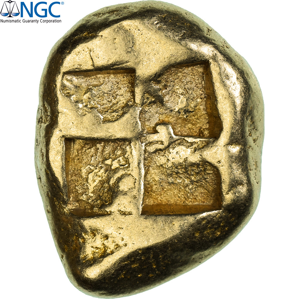 Mysia, Stater, c. 550-475 BC, Kyzikos, Elettro, NGC, Ch VF★ 5/5-3/5