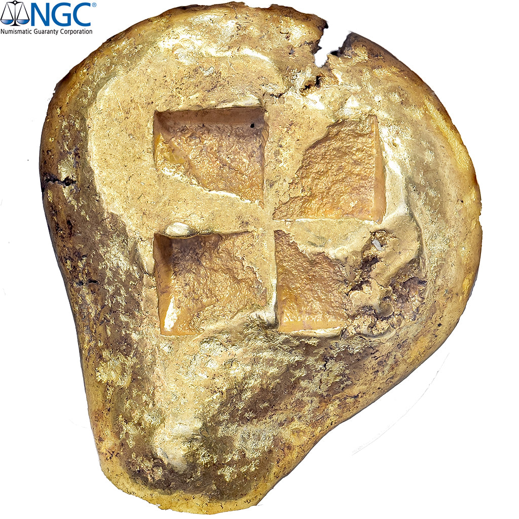 Mysia, Stater, ca. 550-470 BC, Kyzikos, Electrum, NGC, Ch VF 5/5-5/5