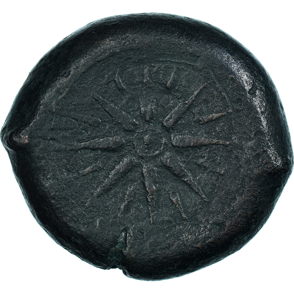 Monnaie, Sicile, Æ, ca. 370-358 BC, Tauromenion, Campanian Mercenaries, TB+