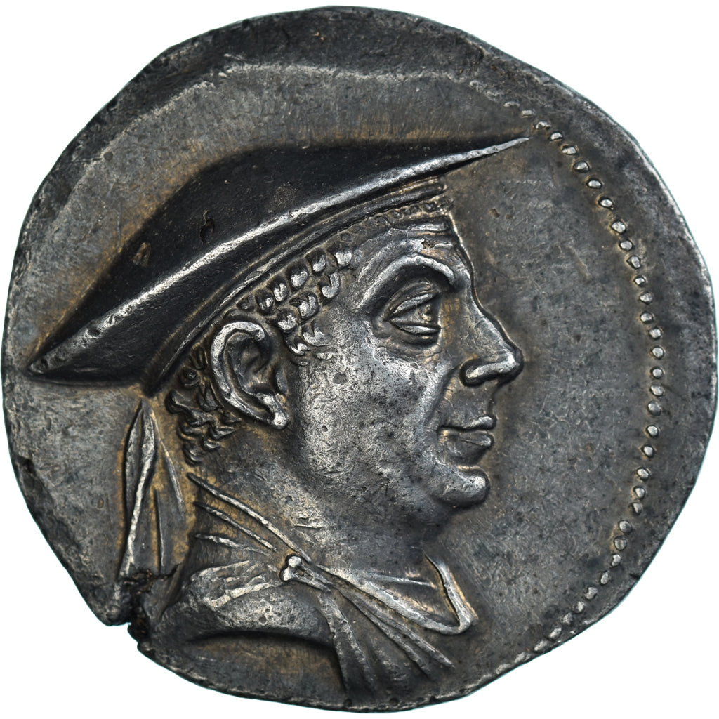 Royaume de Bactriane, Antimaque Ier, Tétradrachme, c. 180-160 BC, Argent, NGC