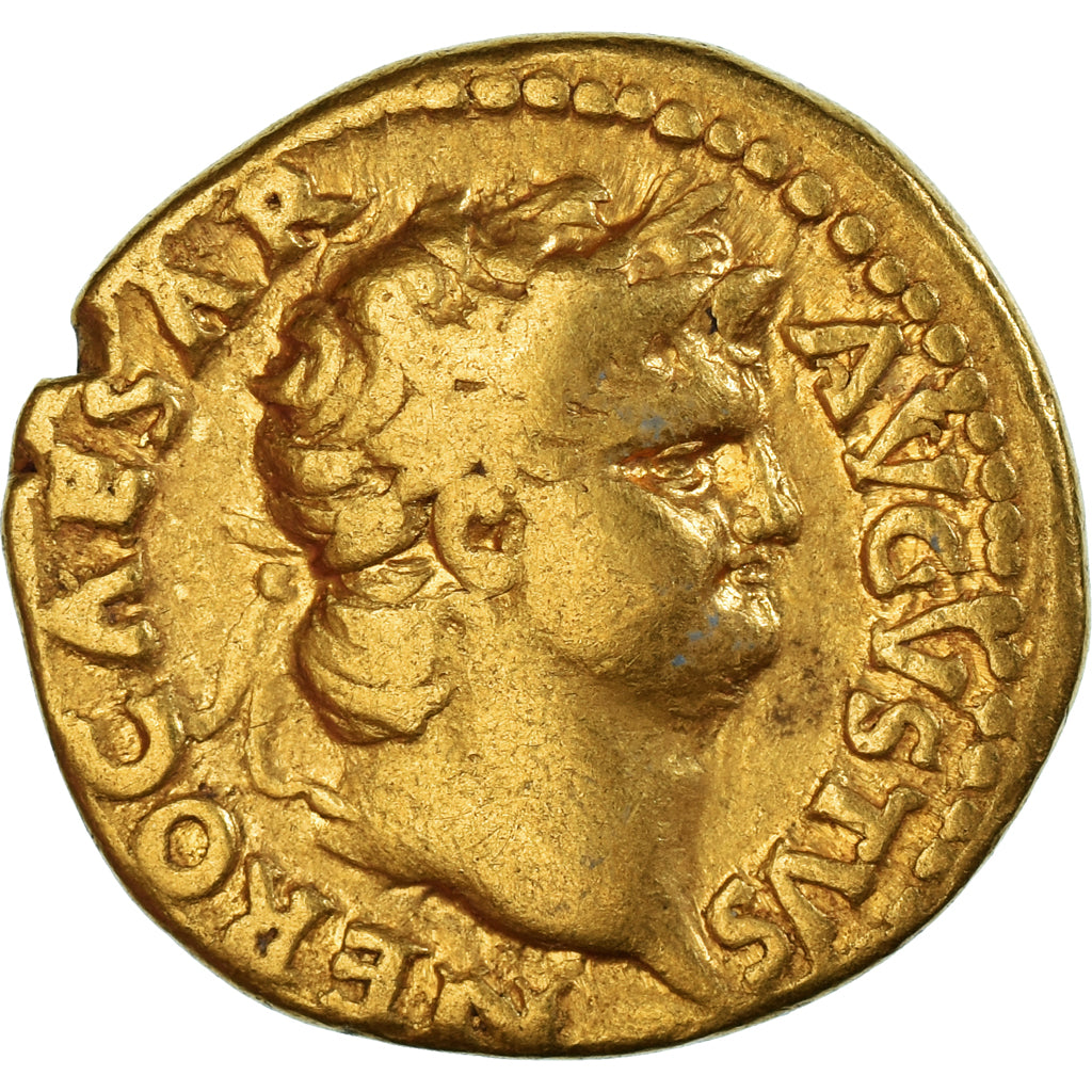 Nero, Aureus, 65-66, Rome, Gold, VF(20-25), RIC:I-59