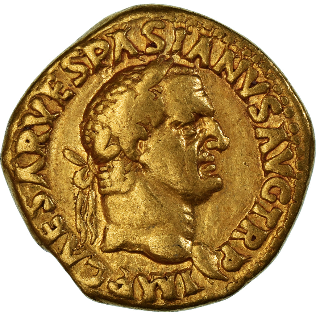 Vespasian, Aureus, 70, Lugdunum, Gold, VF(20-25), RIC:II.1-1104