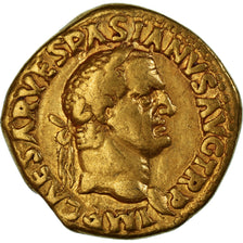 Vespasian, Aureus, 70, Lugdunum, Gold, VF(20-25), RIC:II.1-1104