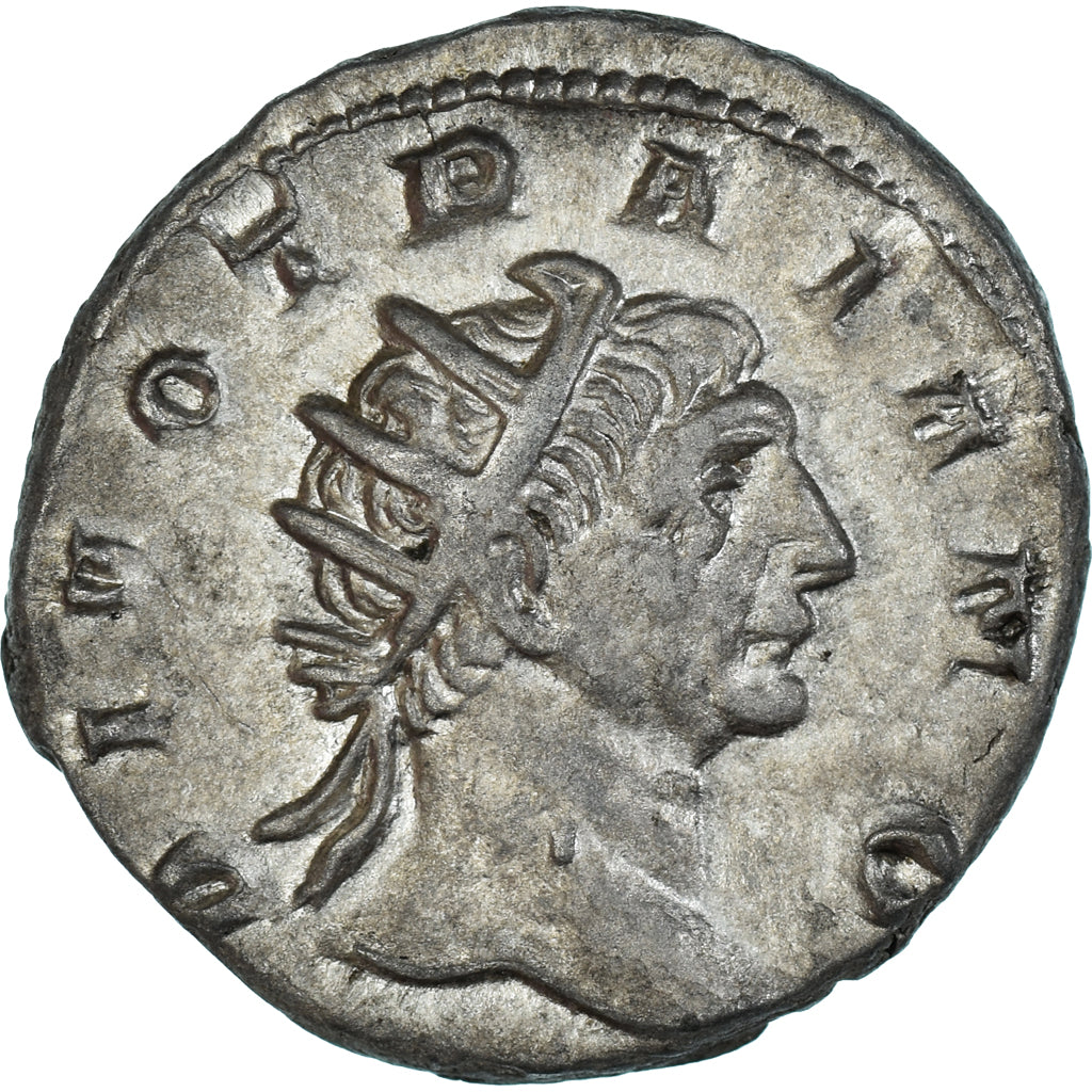 Moneda, Divus Trajan, Antoninianus, 250-251, Rome, EBC, Plata, RIC:IV-86a
