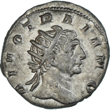 Coin, Divus Trajan, Antoninianus, 250-251, Rome, AU(55-58), Silver, RIC:IV-86a