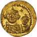 Heraclius, with Heraclius Constantine, Solidus, 613-638, Constantinople, Gold