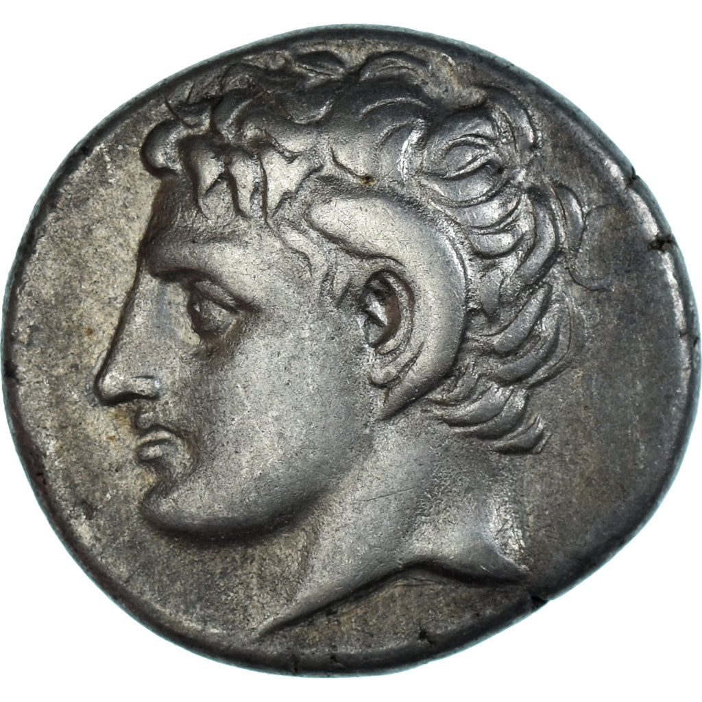 Kyrenaica, Magas, Didrachm, ca. 294-275 BC, Cyrene, Plata, MBC, BMC:237